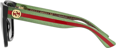 Lunettes de soleil Gucci GG0034SN en acétate vue 2