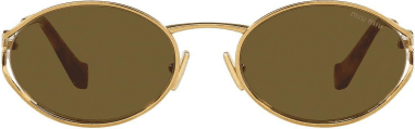 Lunettes de soleil Miu Miu Logo MU 52YS en métal