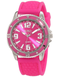 Montre Femme XOXO XO8070 Cadran Fuchsia Bracelet Rose