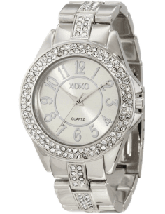 Montre Femme XOXO XO5463 Cadran Argent à Accents Strass