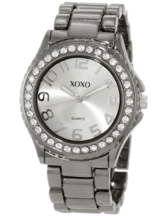 Montre Femme XOXO XO5311 en Acier Gris à Strass