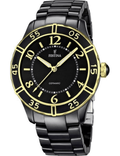 Montre Festina F16633/2 Femme en Céramique Noire - 38mm