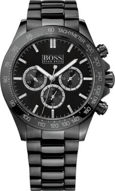 Montre Homme Hugo Boss Ikon 1512961 Acier Noir 44mm