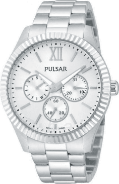 Montre Pulsar PP6125X1 pour Femme en Acier Argenté