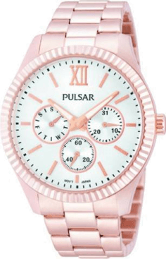 Montre Femme Pulsar PP6130X1 en Acier Or Rose
