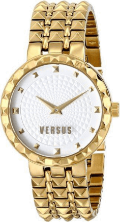 Montre Femme Versus by Versace SOD040014 en or, cadran blanc à motifs
