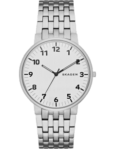 Montre Homme Skagen Ancher SKW6200 en Acier Argenté