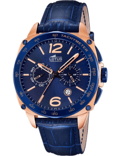 Montre Homme Lotus Smart Casual L18217/1 Cadran Bleu Cuir