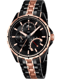 Montre Homme Lotus Smart Casual L18207/1 Bicolore Noir et Or