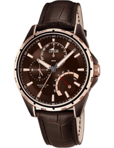 Montre Homme Lotus Smart Casual L18211/1 Cadran Marron Cuir