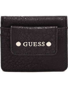 Portefeuille femme Guess Gretchen noir - Réf. 14GF-339-BLACK