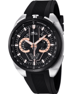 Montre Homme Lotus Chrono L10128/4 en Silicone Noir