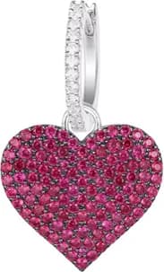 Boucles d'oreilles APM Monaco AE017-110256 en argent 925 plaqué or rose et zirconium blanc pour femme