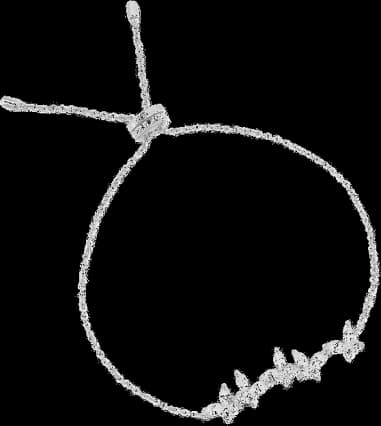 Bracelet ajustable femme APM Monaco AB4536OX en argent 925 avec zirconium