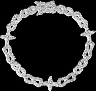 Bracelet pour femme APM Monaco Météorites en argent avec cristaux - Réf. AB3320OX