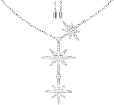 Collier pour Femme APM Monaco Triple Météorites en Argent 925 - Réf. AC3350OX