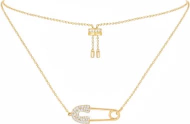 Collier pour Femme APM Monaco Réf. AX051 en Plaqué Or avec Zirconium