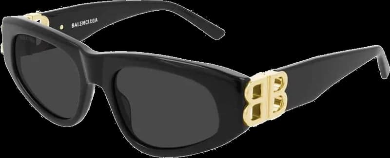 Lunettes de soleil femme Balenciaga Everyday BB0095S vue 2