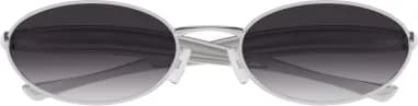 Garde-temps Bottega Veneta BV1386S 003, lunettes en métal doré