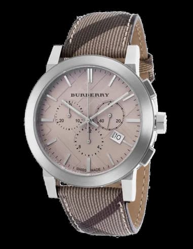 Montre Homme Burberry BU9361 Cadran et Bracelet Marron Cuir