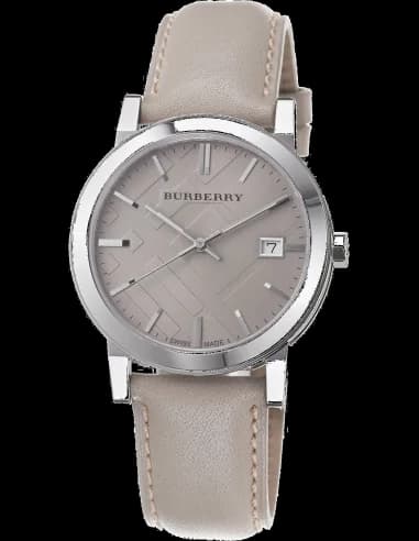 Montre Homme Burberry BU9010 Heritage Cadran Beige Texturé