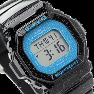 Montre Femme Casio G-Shock BG-5600GL-1ER Noir vue 2