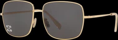 Garde-temps Celine CL40284U 30A, avec logo incrusté et détails rhinestone