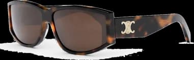 Le garde-temps Celine CL40227U 55E vu de profil