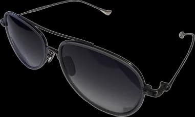 Garde-temps Chrome Hearts CH8118-SK/SS, aviator métal design intemporel