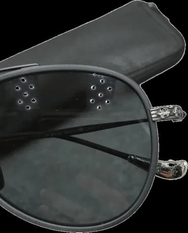 Détail du bracelet du Chrome Hearts 110106-BLACKMAT