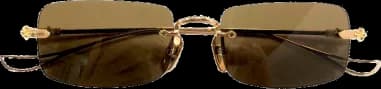 Le garde-temps Chrome Hearts 110062-BROWN vu de profil