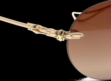 Zoom sur le cadran du Chrome Hearts 110119-DK