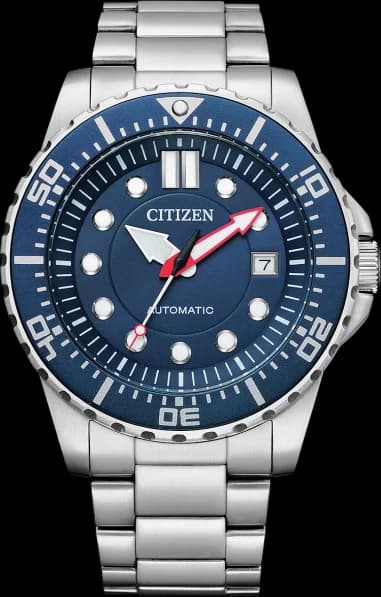 Montre Citizen Automatique Homme NJ0121-89L Cadran Bleu Acier