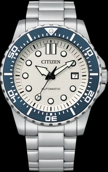 Montre Homme Citizen NJ0171-81A Automatique Acier Cadran Blanc
