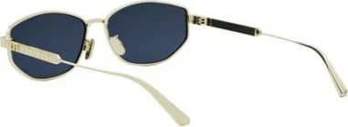 Garde-temps Dior DiorCannage B1U B0B0, monture métal dorée design DiorCannage