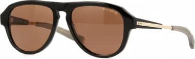 Lunettes de soleil Dita Lancier LSA-706 DLS706 A01 Noir - Monture Navigator unisexe en acétate