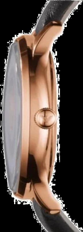 Montre Emporio Armani Classic AR1601 Cadran nacre bracelet cuir marron vue 2