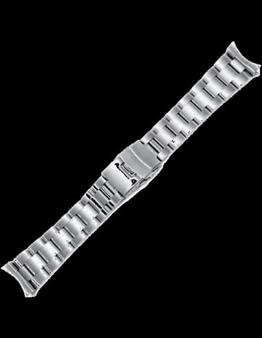 Bracelet acier inoxydable 22mm Gasmann B1565, boucle déployante, pour Seiko 5 SKX/SRPD