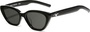 Lunettes de soleil Gentle Monster BOLD SOUNDNET01 Noir Femme