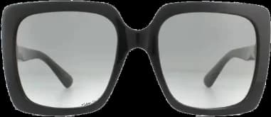 Lunettes de soleil femme Gucci GG0418S oversize en acétate vue 2