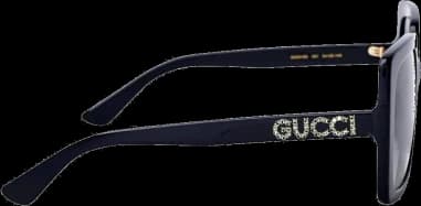 Lunettes de soleil femme Gucci GG0418S oversize en acétate vue 3