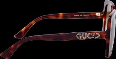 Lunettes de soleil femme Gucci GG0418S oversize en acétate vue 7