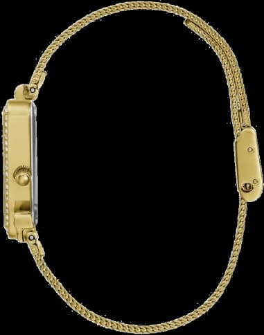 Zoom sur le cadran or du Guess GW0508L2