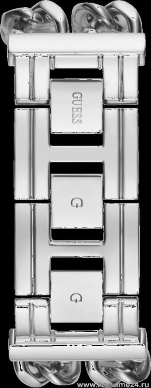 Zoom sur le cadran argent du Guess GW0294L1