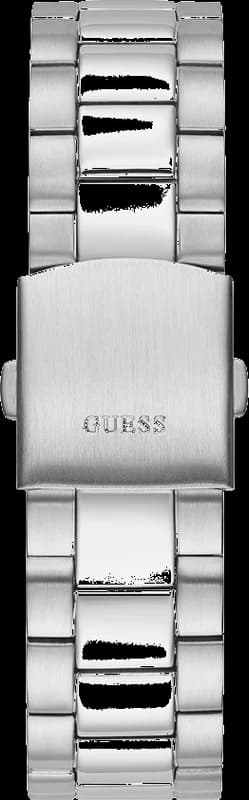 Zoom sur le cadran argent du Guess GW0265G6