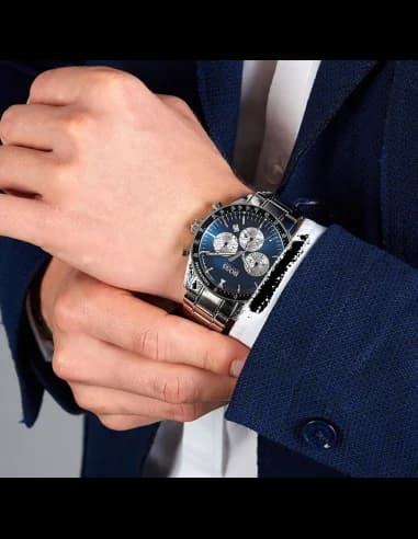 Montre Hugo Boss Trophy 1513630 Chronographe cadran bleu vue 3