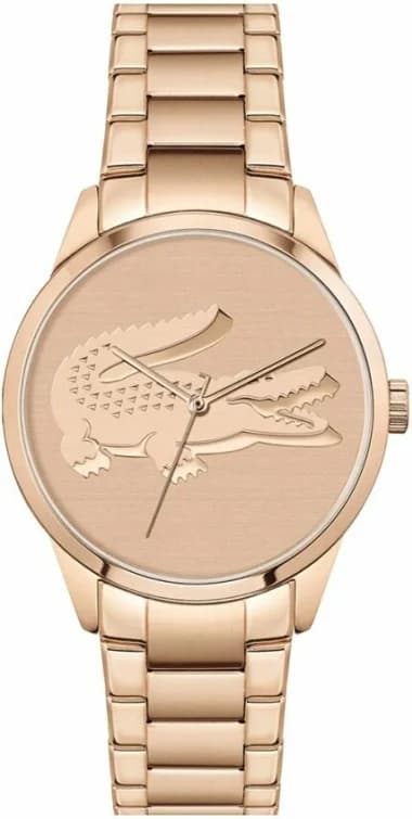 Montre Lacoste Ladycroc 2001172 pour Femme - Cadran et bracelet acier or rose