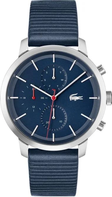 Montre Homme Lacoste Replay 2011176 - Cadran et Bracelet Cuir Bleu