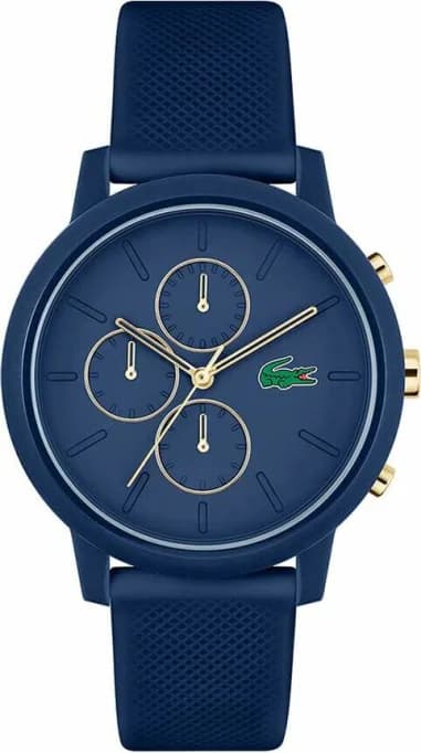 Montre Homme Lacoste 2011248 Chronographe Quartz Bleu - Bracelet Silicone