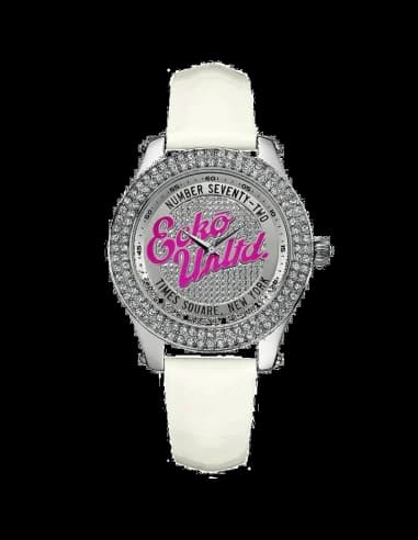 Montre Femme Marc Ecko E10038M2 en Blanc et Argent